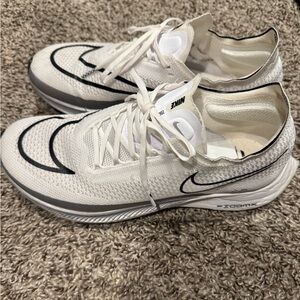Nike ZoomX White and Black Men's Athletic Shoes